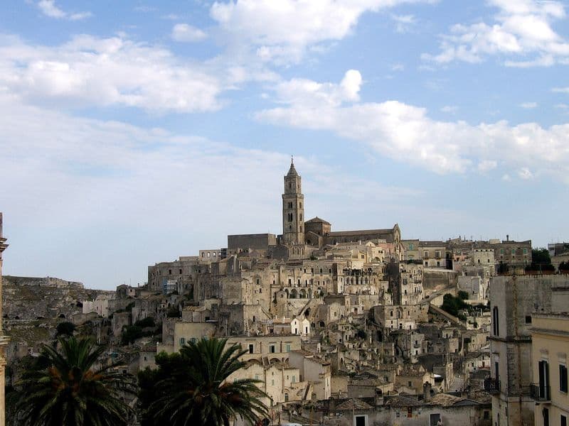 Panorama dei Sassi di Matera in Basilicata