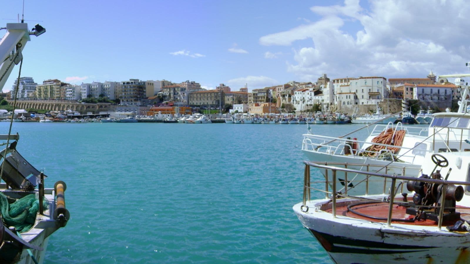 Veduta panoramica di Termoli in Molise