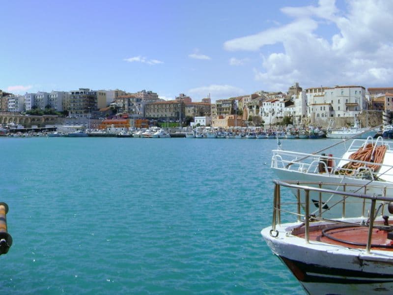 Veduta panoramica di Termoli in Molise