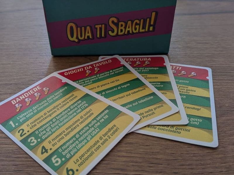 Qua ti sbagli!
