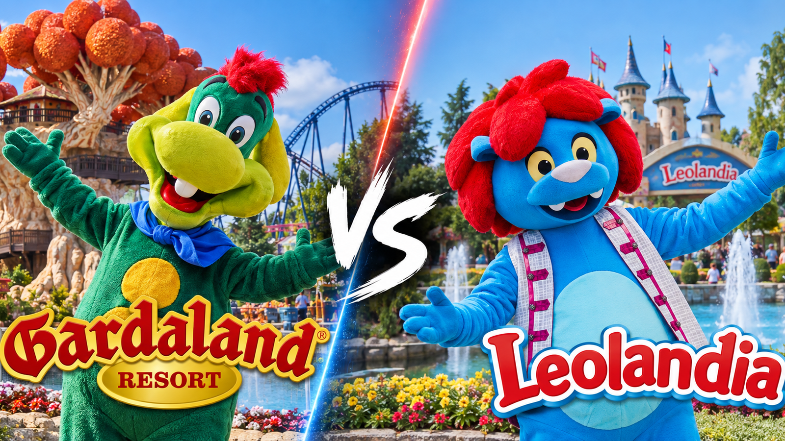 Gardaland vs Leolandia