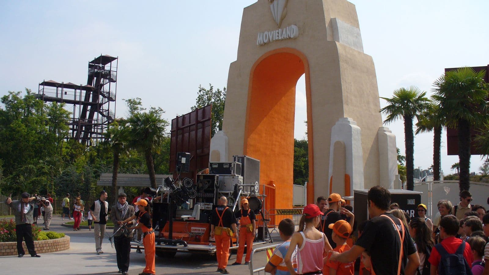 Ingresso storico di Movieland Studios a Lazise
