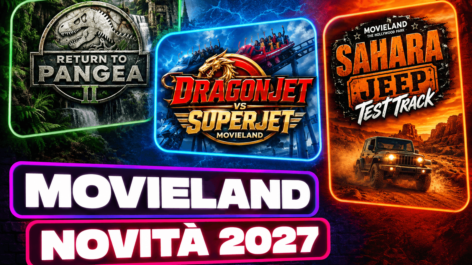 Ingresso di Movieland Park